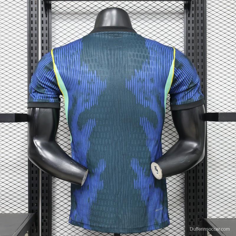 Player Version 2026 Brazil Navy Blue  Special Edition Away Jersey