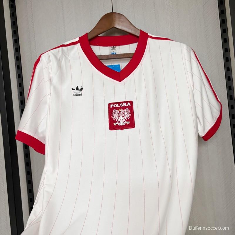 1982 Retro Poland Home Jersey