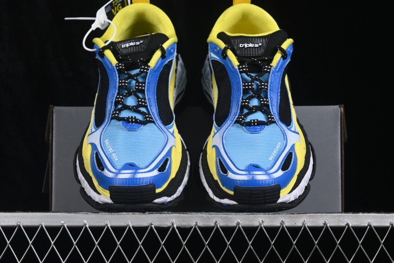 Balenciaga Triple S 2 Gradient Mesh Running Shoes - WTRS24497