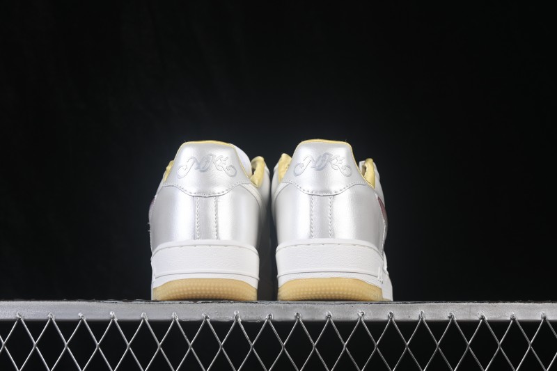 Nike Air Force 1 '07 Low Collaborative Skateboarding Shoes with Full-Length Air Cushion - IR8218-118