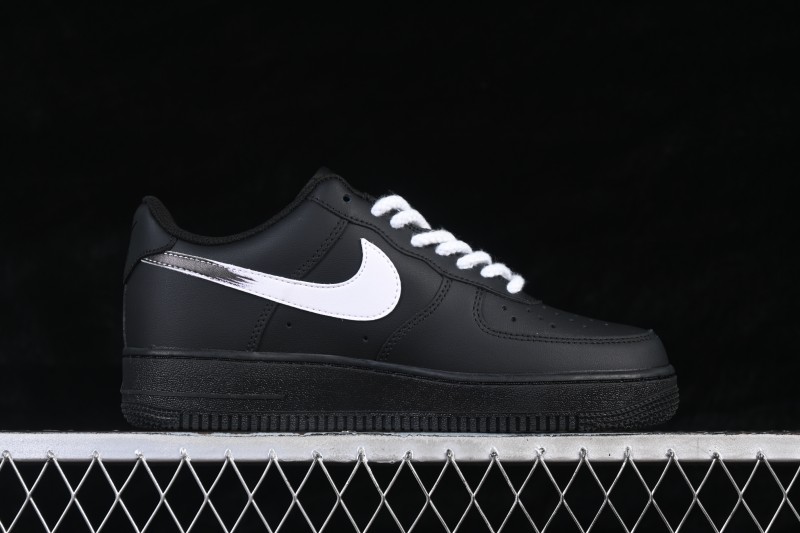 Nike Air Force 1 '07 Low Anime Theme Black Swoosh Skateboarding Shoes - ZH0316-123