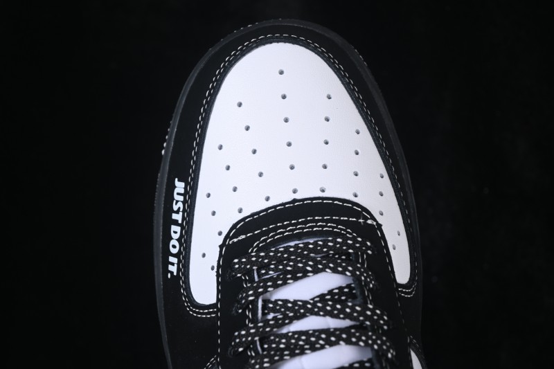 Nike Air Force 1 '07 Low Basketball Shoes with Clean Contrast Design and Full-Length Air Cushioning - KJ1688-027