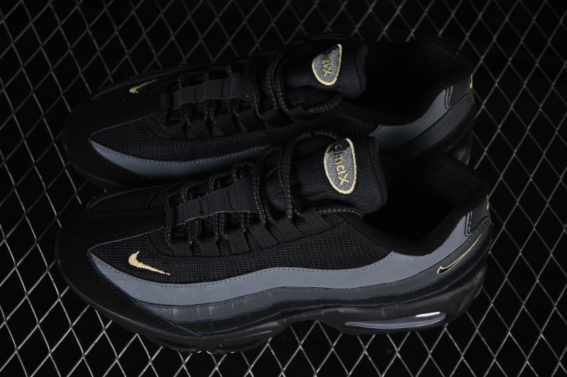 Nike Air Max 95 Retro Cushioned Running Shoes with Half-Sole Air Unit - IB7682-002