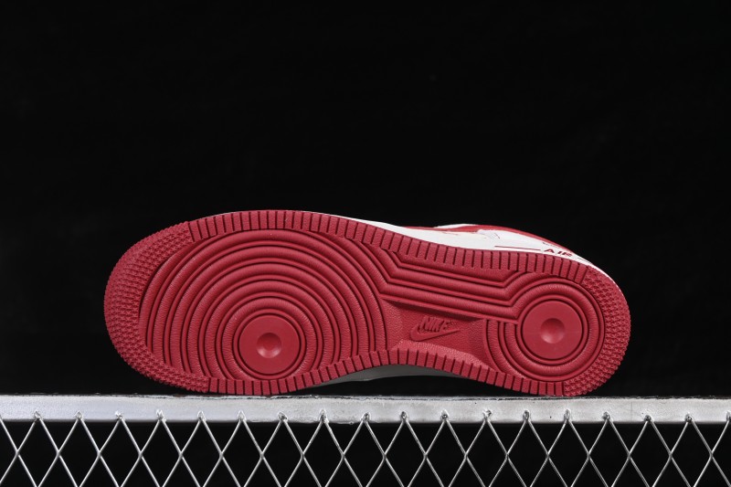 Nike Air Force 1 '07 Low Limited Year of the Horse Red White Color Blocking Casual Sneakers - JP2026-133
