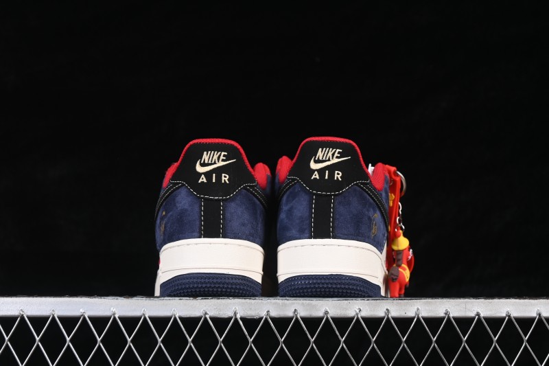 Nike Air Force 1 '07 Low Year of the Horse Special Edition Running Shoes with Red Accents - FC1688-265
