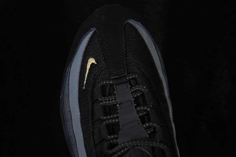 Nike Air Max 95 Retro Cushioned Running Shoes with Half-Sole Air Unit - IB7682-002