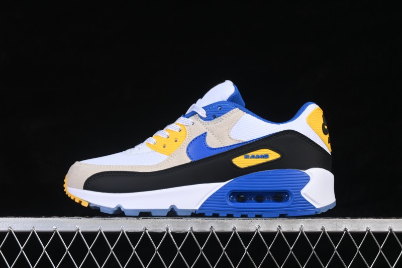 Nike Air Max 90 Retro Running Shoes with Air Cushioning - II7587-100
