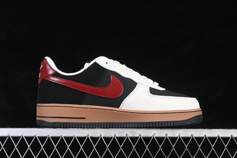 Nike Air Force 1 '07 Low Casual Sneakers with Color Blocking Design - IM3378-122