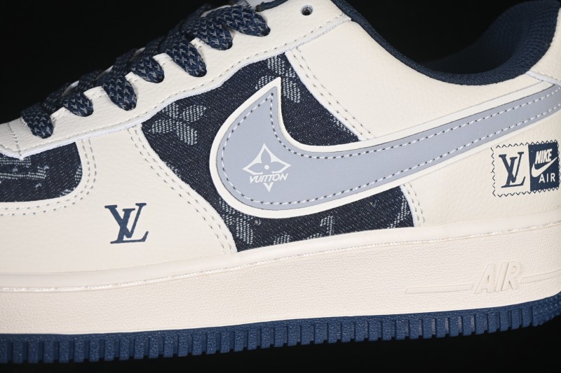 Nike Air Force 1 '07 Low LV Edition Denim Casual Sneakers - XY2025-006
