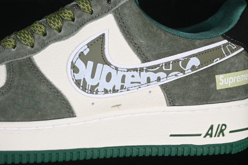 Nike Air Force 1 '07 Low Collaboration Skateboarding Shoes with Full-Length Air Cushion - SY1388-027