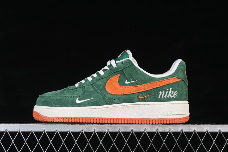 Nike Air Force 1 '07 Low Casual Sneakers with Premium Leather and Air-Sole Cushioning - DF0188-121