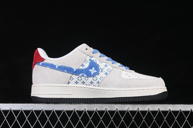 Nike Air Force 1 '07 Low Casual Sneakers with Suede Upper - KG6699-F48