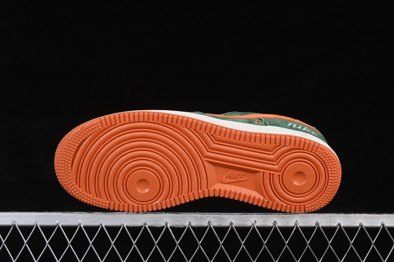 Nike Air Force 1 '07 Low Casual Sneakers with Premium Leather and Air-Sole Cushioning - DF0188-121