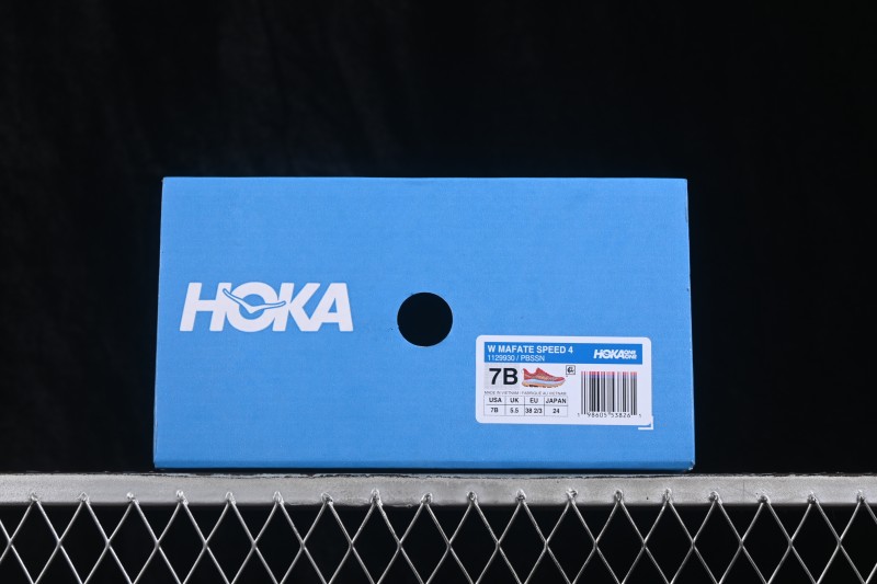 Hoka Mafate Speed 4 Ultra-Light Cushioned Trail Running Shoes with Vibram Outsole - 1129930 PBSSN