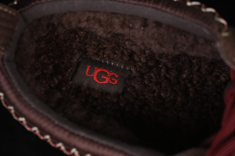 UGG Heritage Lace-Up Slipper Fashion Soft Comfortable Height Increasing Low-Top Casual Shoes - 1180361 BCDR