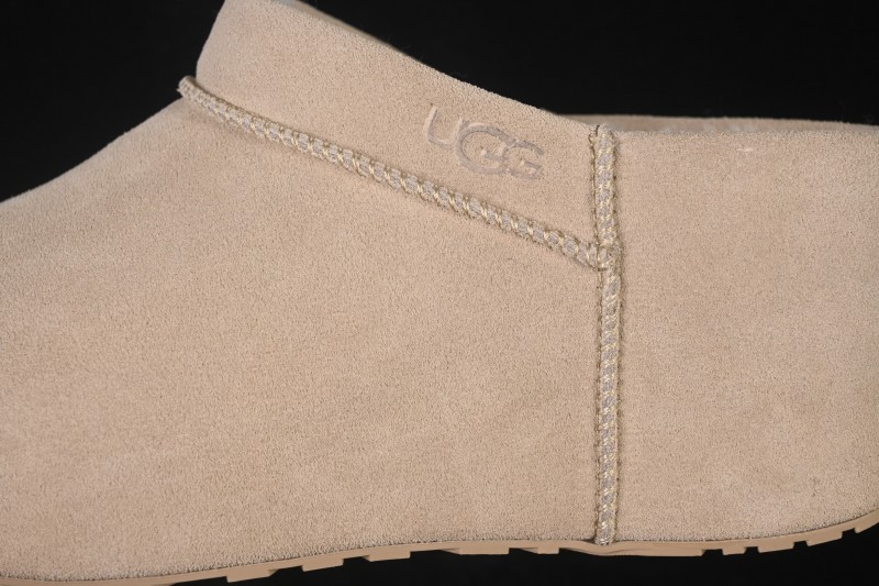 UGG Enwrap Clog Suede Comfort Low-Top Hidden Wedge Casual Lifestyle Shoes - 1180254 MDSD