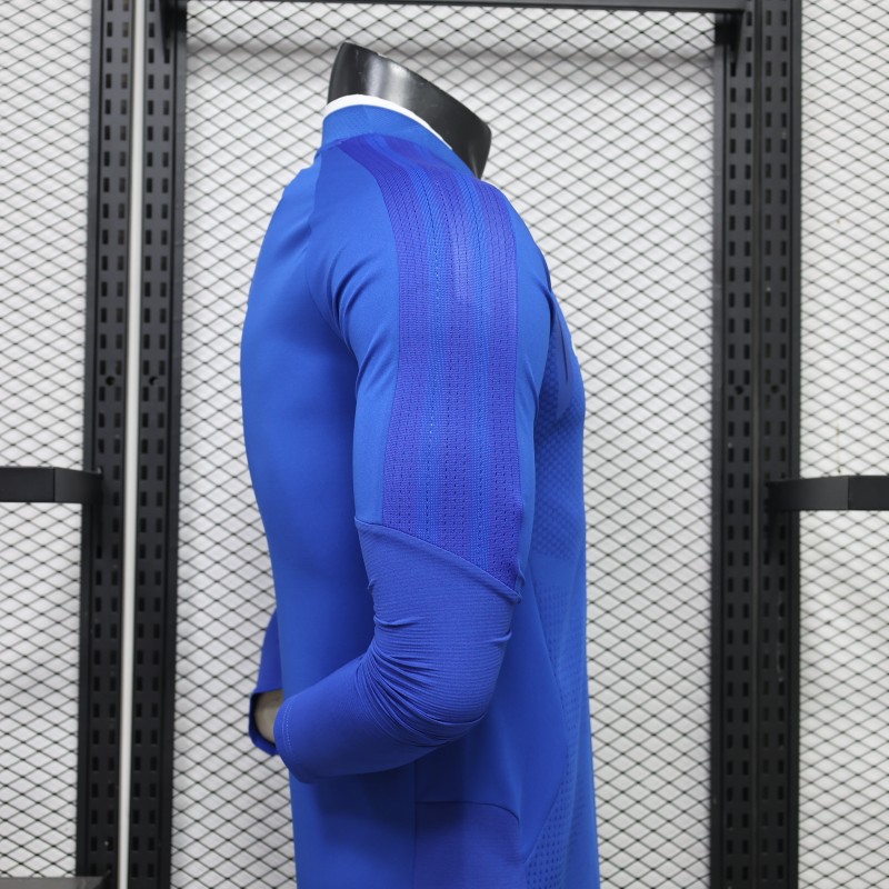 Player Version 26/27 Manchester United Blue Long Sleeve Jersey