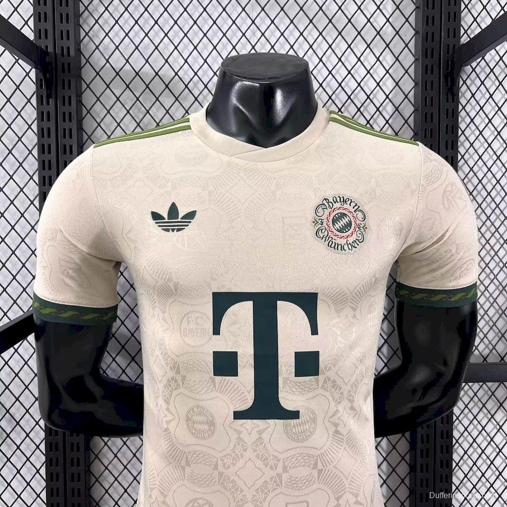 2025/26 Player Version Mens Bayern Munich Oktoberfest Jersey