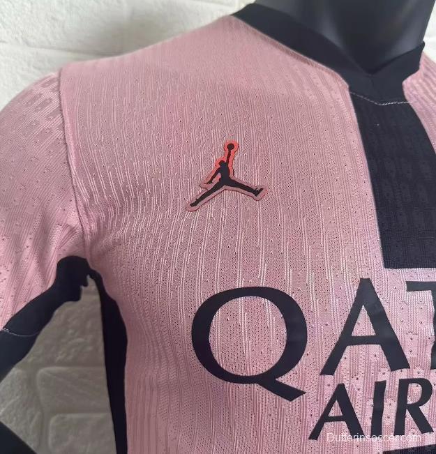 Player Version 24/25 PSG Third Pink Jersey