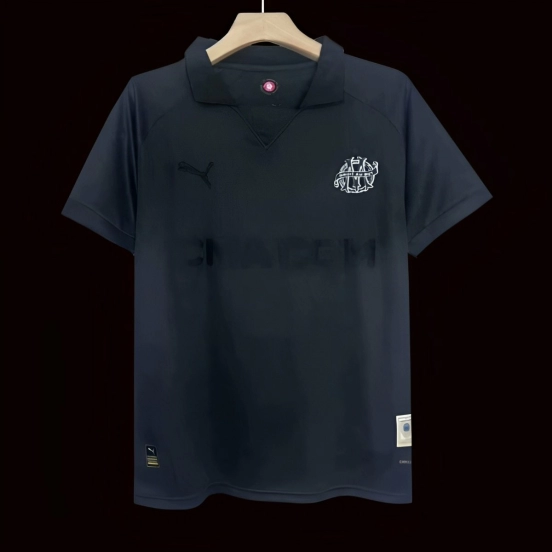 24/25 Olympique Marseille Black 125th Goalkeeper Jersey