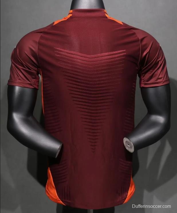 Player Version 24/25 AS Roma Home Pre-Match Jersey