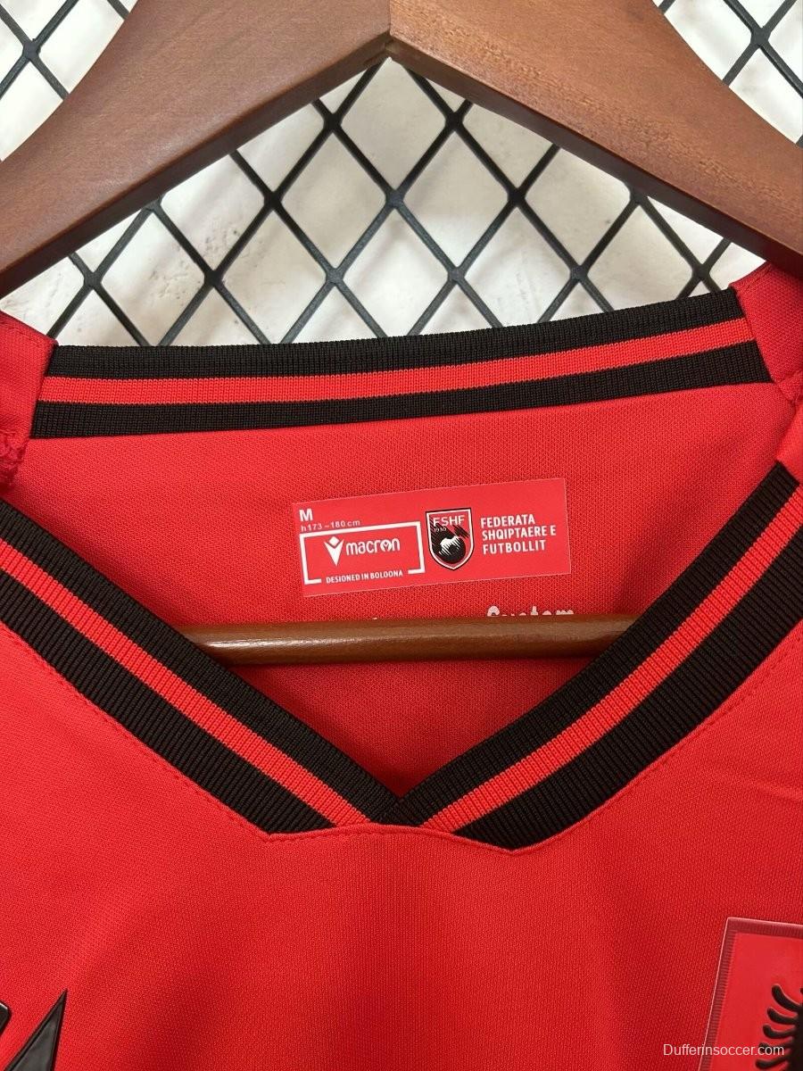 2025 Albania Home Jersey
