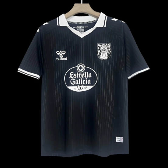 25/26 Celta Vigo 2025 Hummel "Olive Tree of 100 Years" Black Jersey