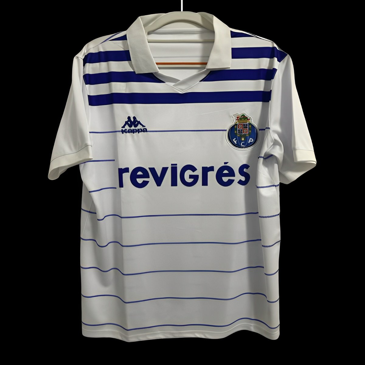 Retro 85/86 Porto Away White Jersey