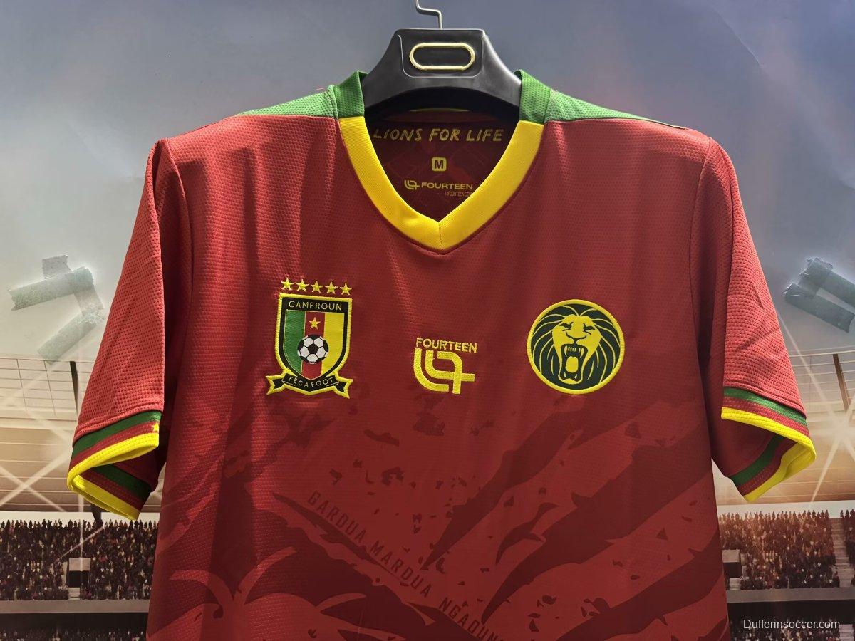 2025 Cameroon Wine Pre-Match Jersey