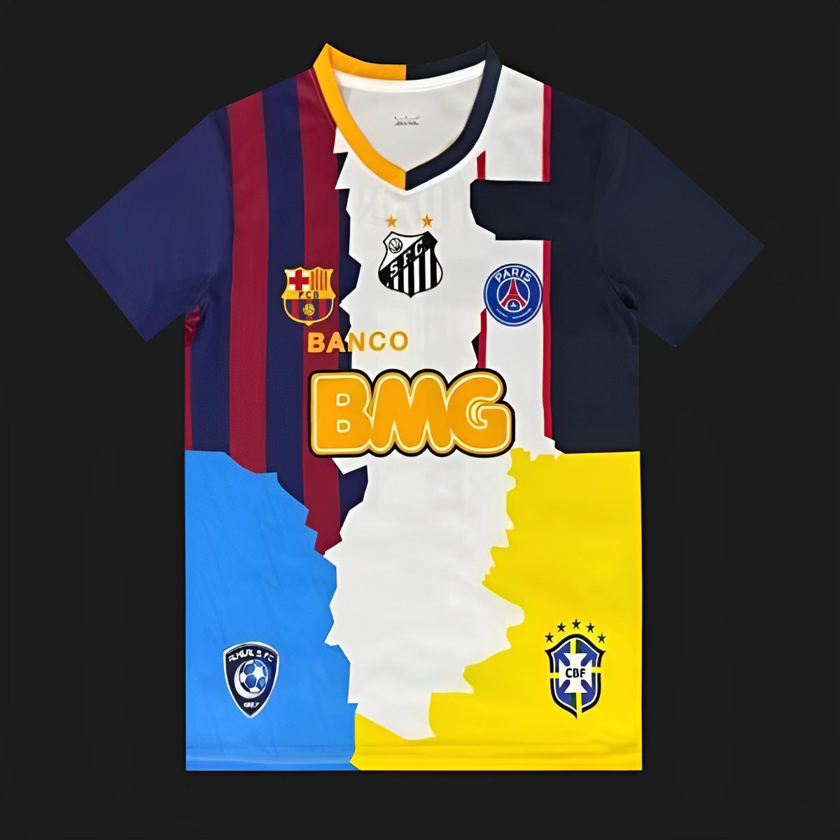25/26 Neymar JR Barcelona/PSG/Santos Special Jersey