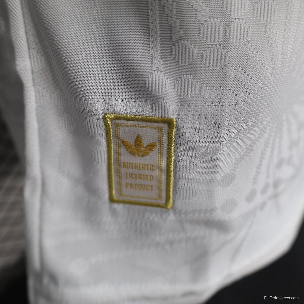 2025 Mexico Gold Cup WHITE Long Sleeve Jersey