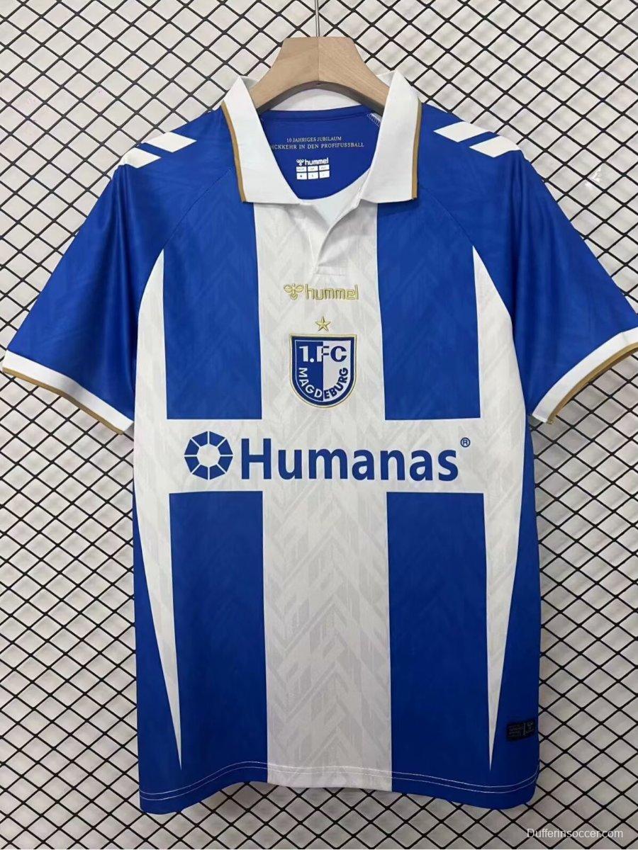 26/26 Magdeburg Home 10Th Anniversary Jersey