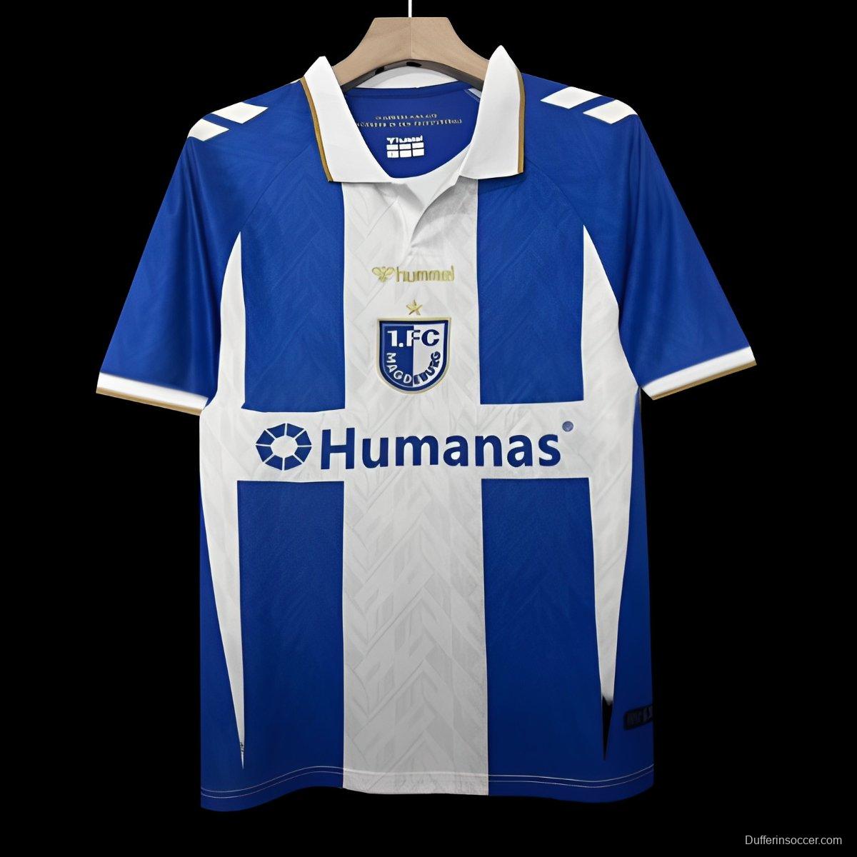 26/26 Magdeburg Home 10Th Anniversary Jersey
