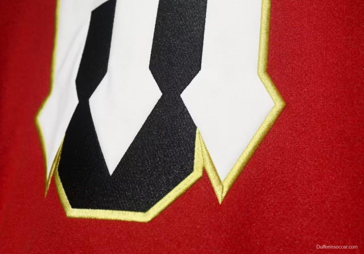 24/25 Manchester United Letterman Red/Black Jacket