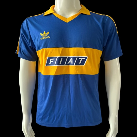 Retro 90/91 Boca Juniors Home Jersey