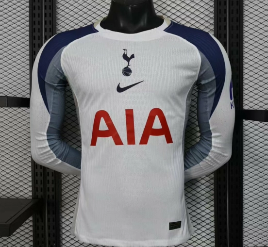 Player Version 25/26 Tottenham Hotspur Home Long Sleeve Jersey