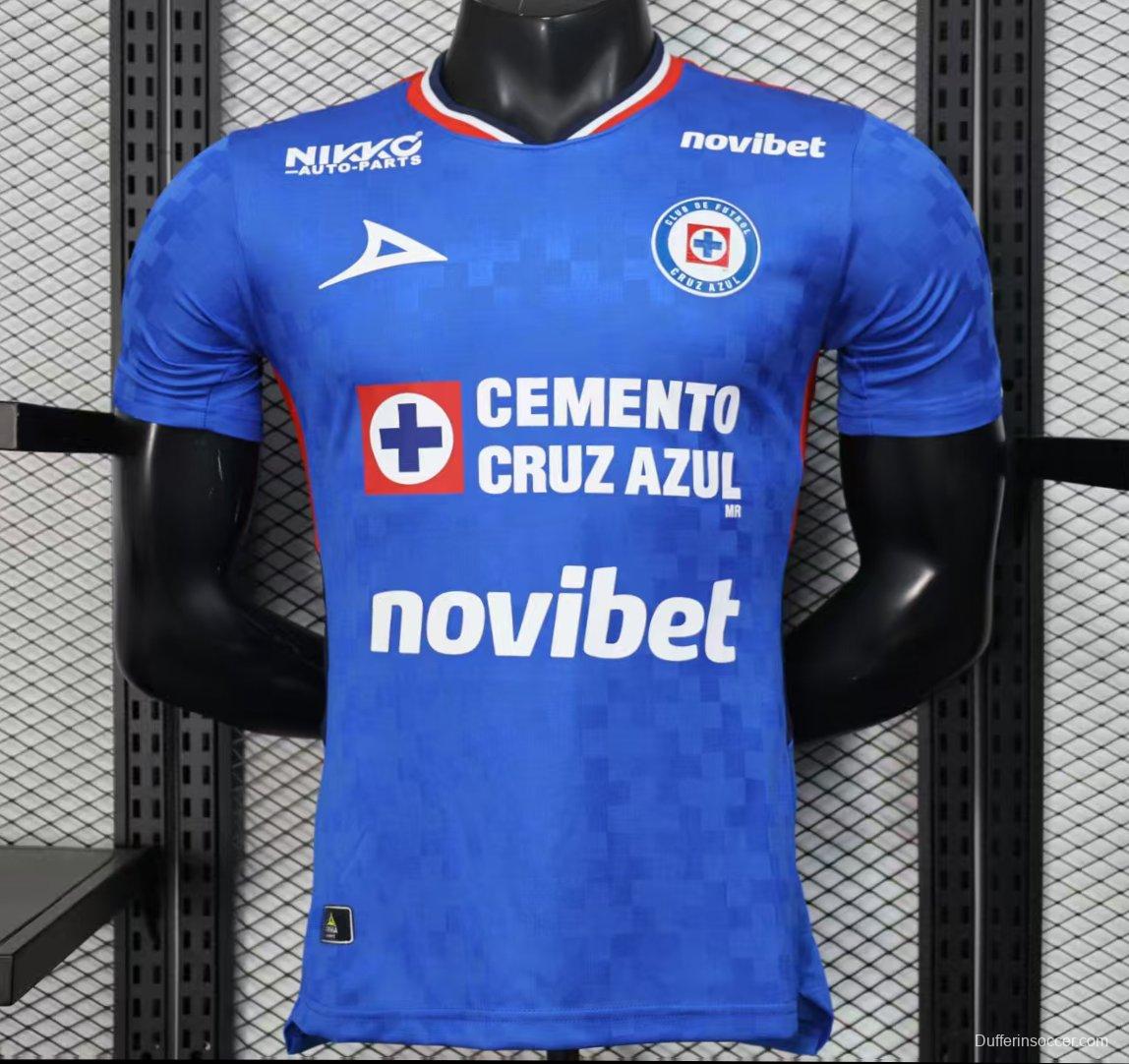 Player Version 25/26 Cruz Azul Home Jersey