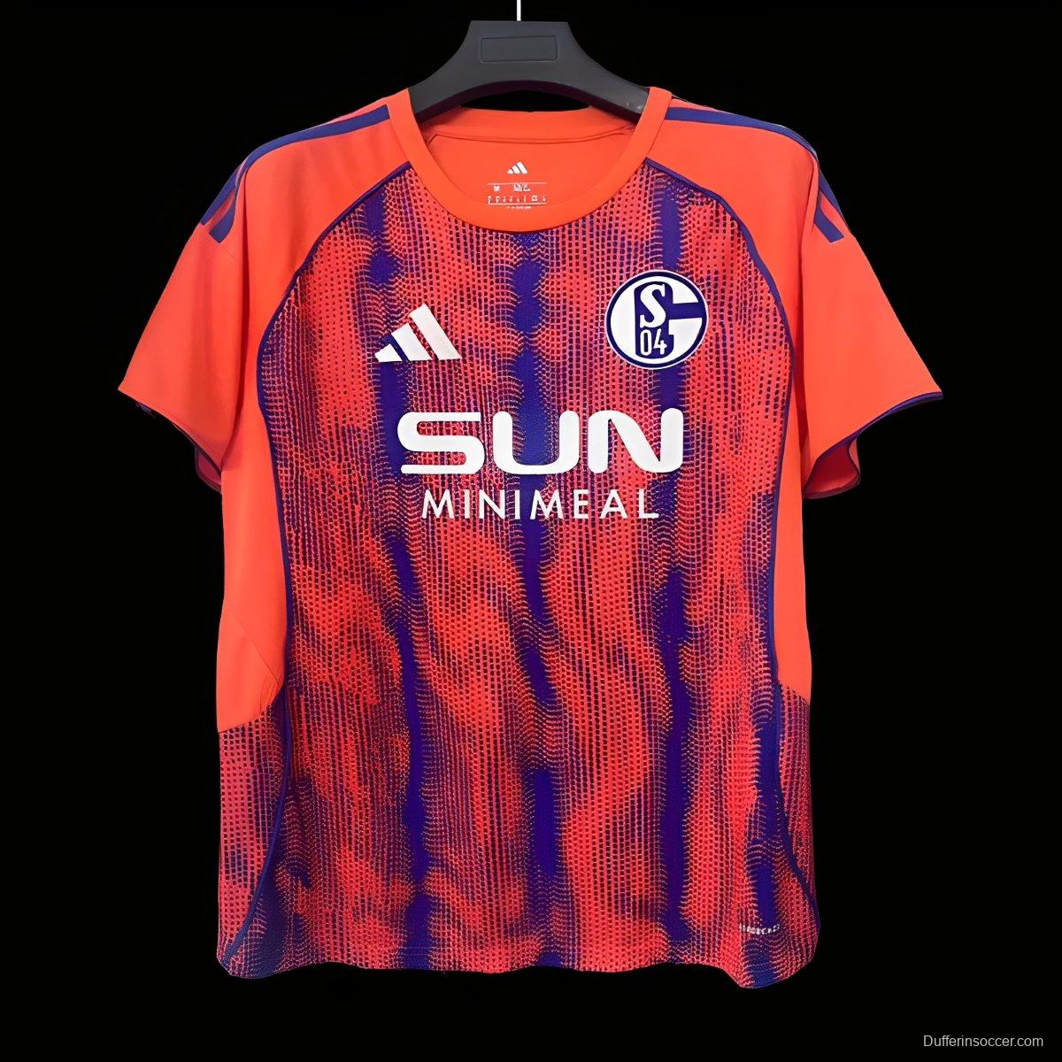 25/26 Schalke 04 Third Orange Jersey