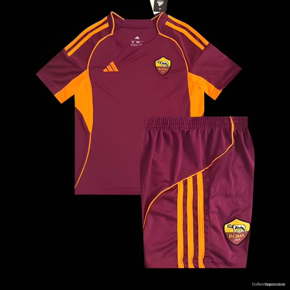 25/26 Kids Roma Home Jersey