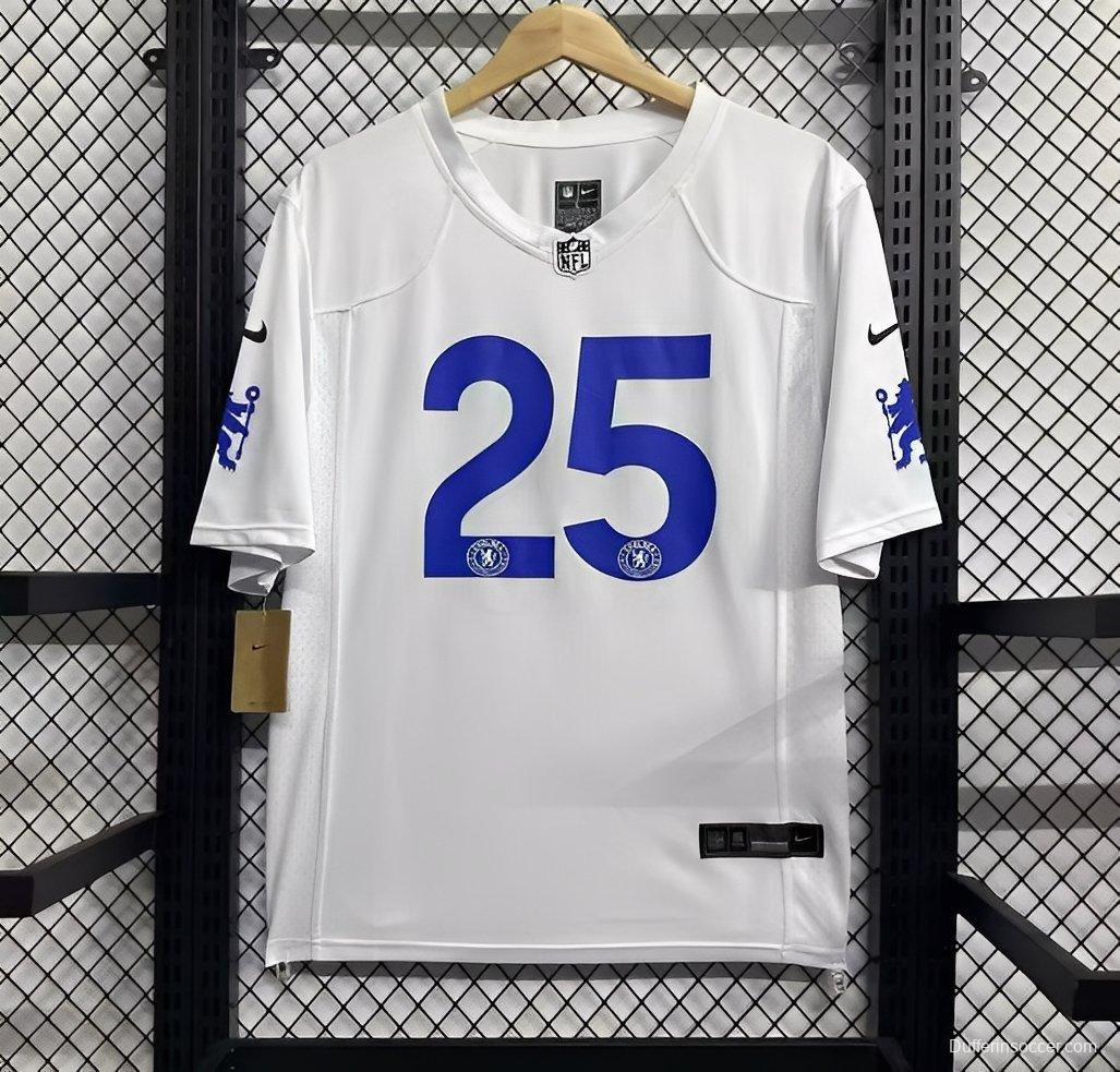 25/26 Chelsea NFL White Jersey