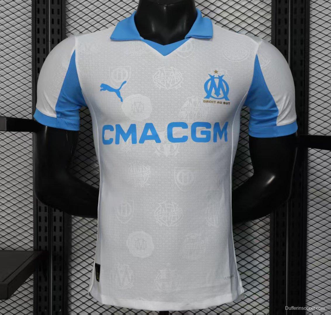 Player Version 25/26 Olympique Marseille Home Jersey