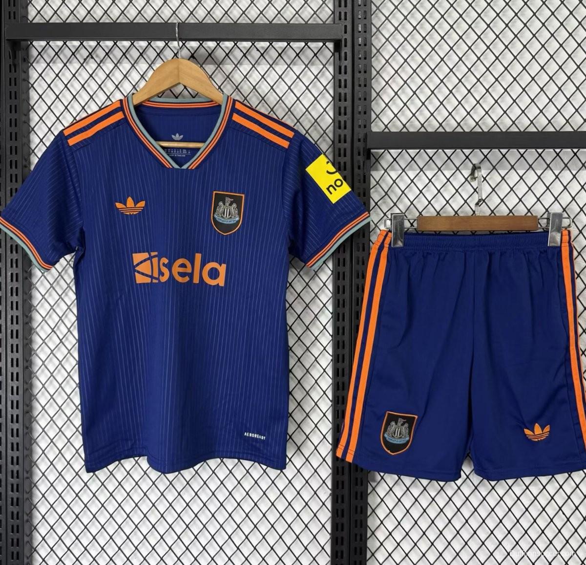 25/26 Kids Newcastle United Away Jersey