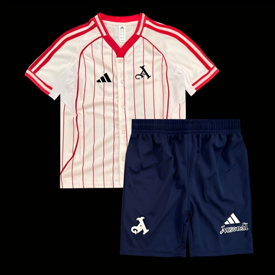 25/26 Kids Arsenal US Pack Baseball Jersey