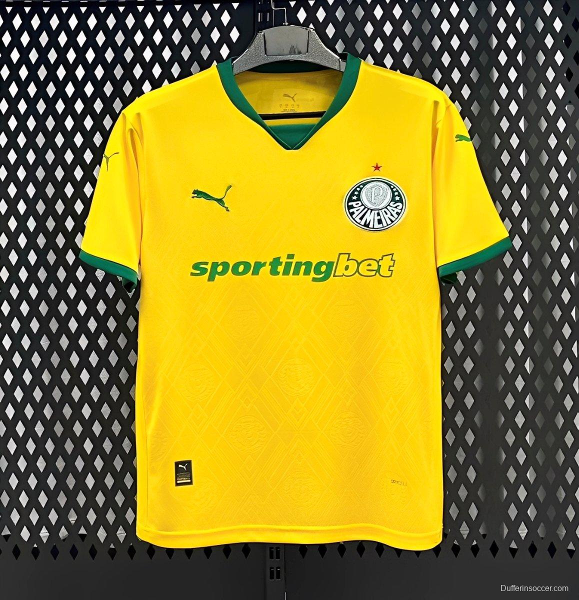 25/26 Palmeiras Third Yellow