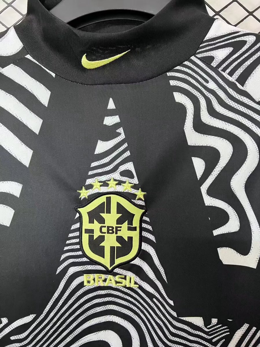 2026 Brazil Goalkeeper Long Sleeve Jersey