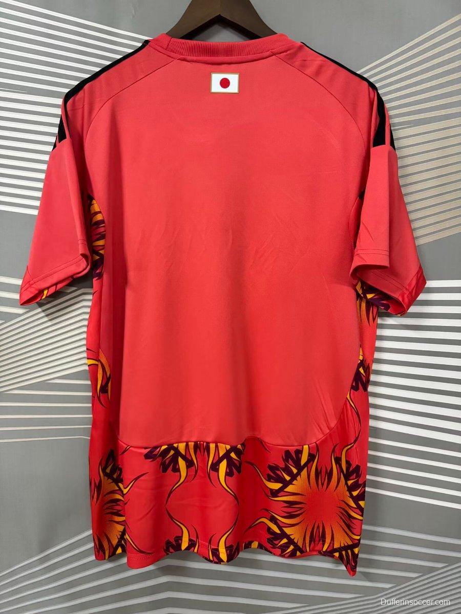 2026 Japan Red Goalkeeper Jersey