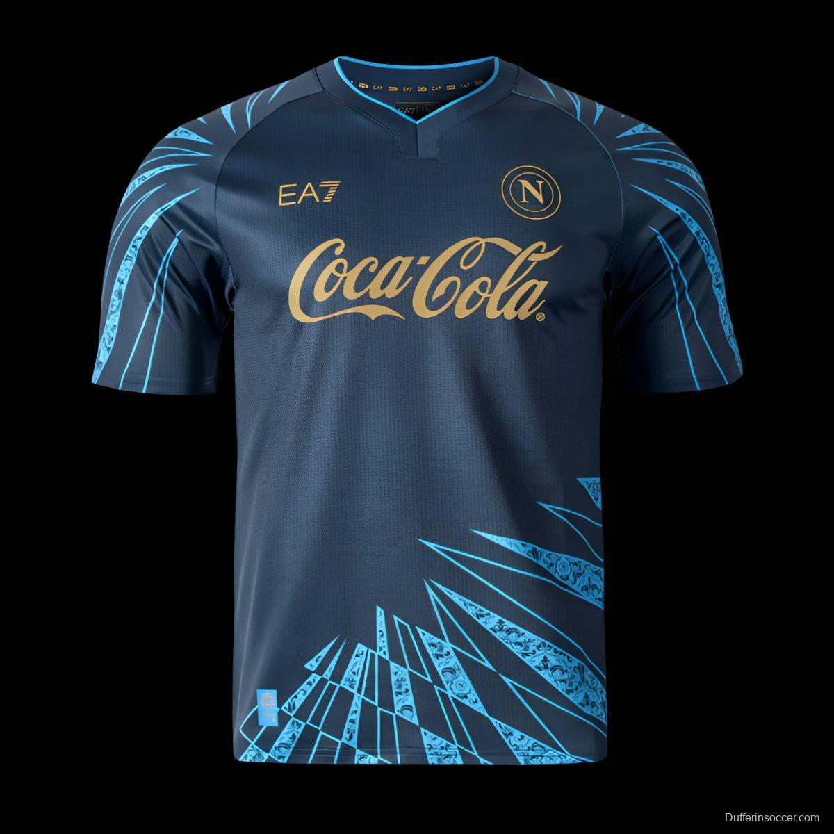 25/26 Napoli Blue Pre-Match Sweatshirt