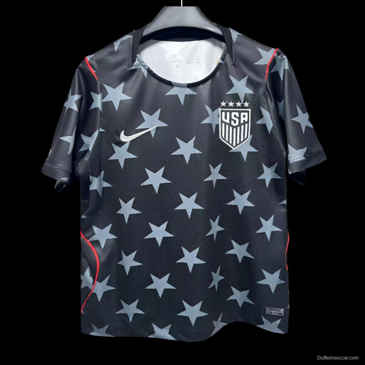 2026 USA Away Black Jersey