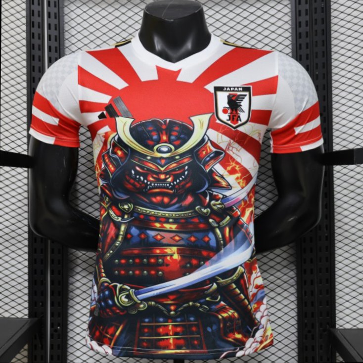 Player Version 2026 Japan  White "Samurai + Rising Sun" Special Edition Jersey