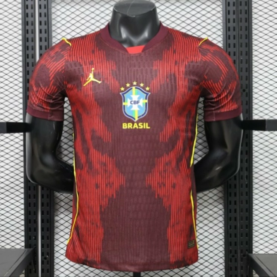 Player Version 26/27 Brazil  Dark Red Special Edition Jersey